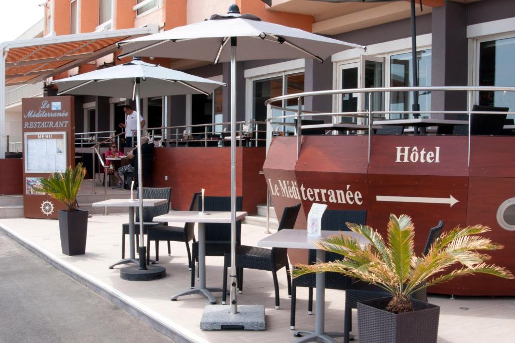 Logis Hotel & Restaurant Mediterranee Port-la-Nouvelle Exteriör bild